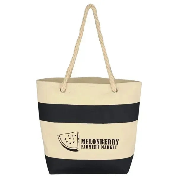 Cotton Canvas Boat Tote