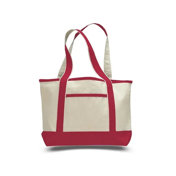 Small Canvas Deluxe Tote - Overseas - Color