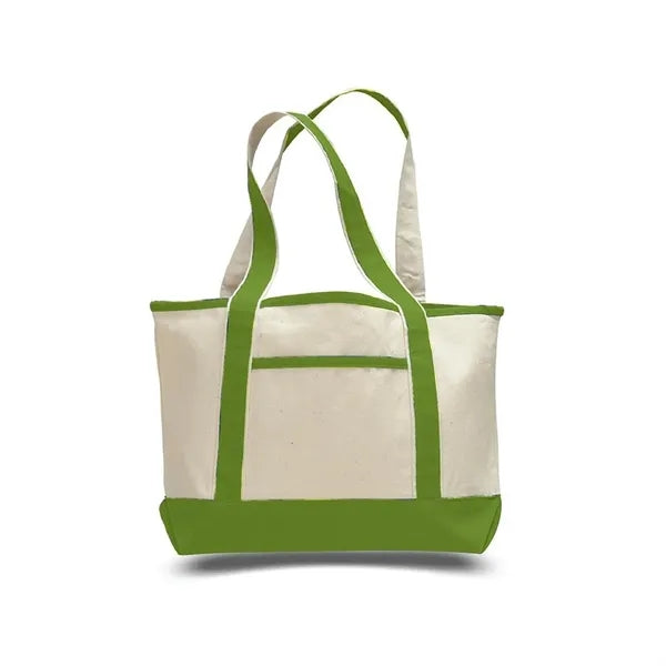 Small Canvas Deluxe Tote - Overseas - Color
