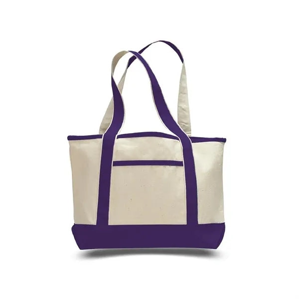Small Canvas Deluxe Tote - Overseas - Color