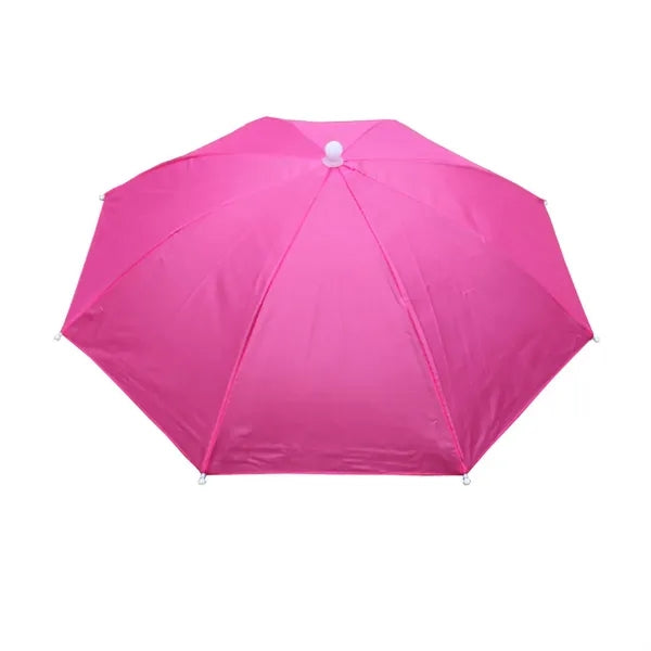 Waterproof Adjustable Fit Compact Breathable Umbrella Hat
