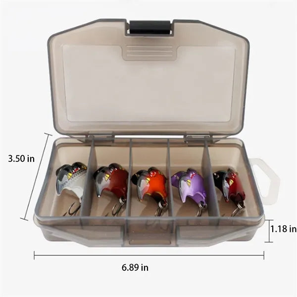 Bat-Shaped Lifelike Design Corrosion-Resistant Fishing Lure