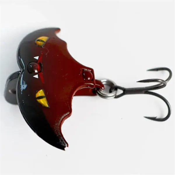 Bat-Shaped Lifelike Design Corrosion-Resistant Fishing Lure
