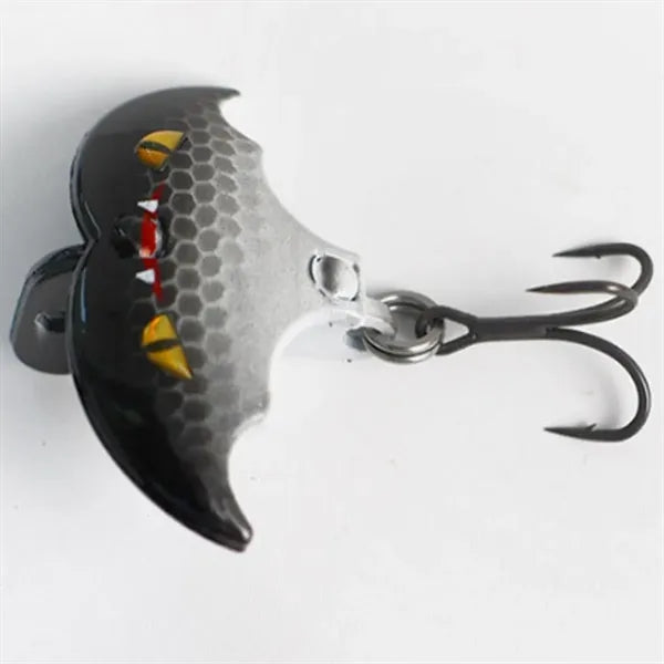 Bat-Shaped Lifelike Design Corrosion-Resistant Fishing Lure