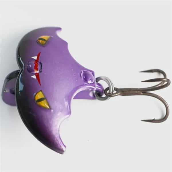 Bat-Shaped Lifelike Design Corrosion-Resistant Fishing Lure