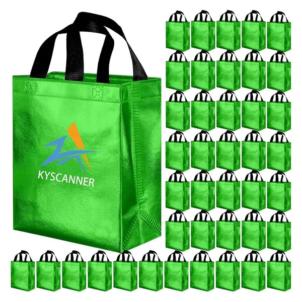 Laser aluminum film coated bag