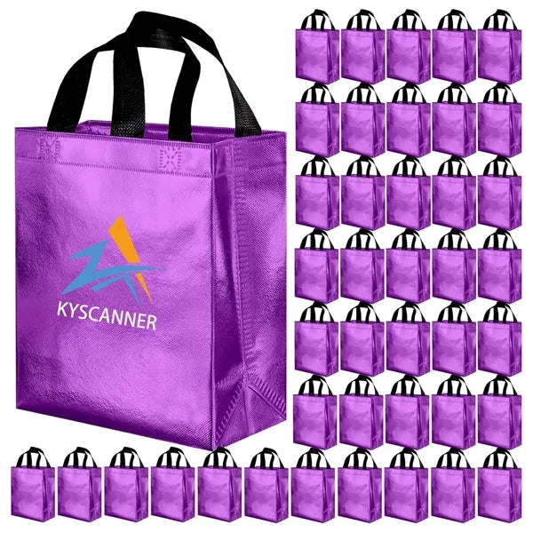 Laser aluminum film coated bag