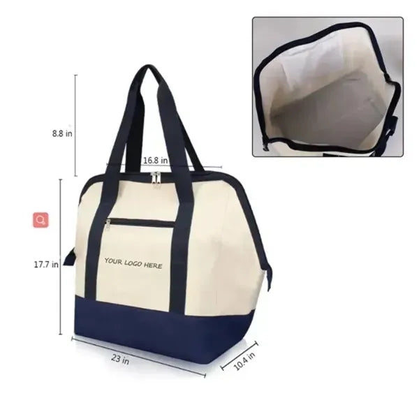 Wide Open Cooler Lunch Bag