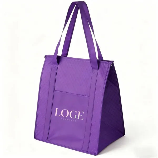 Insulated Grocery Tote Bag - Screen Print
