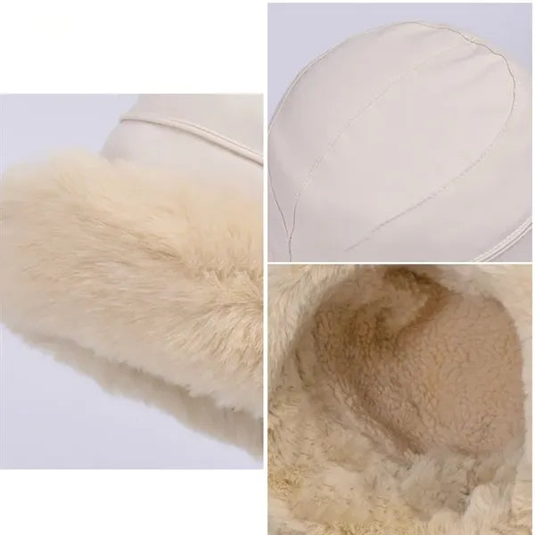 Winter versatile ear protection fisherman hat for women