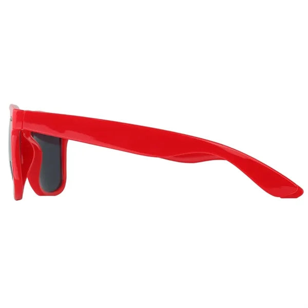 Glossy Plastic Sunglasses