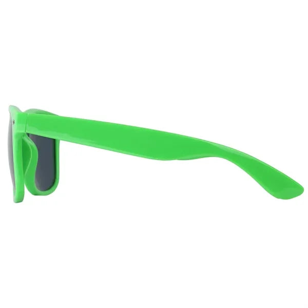 Glossy Plastic Sunglasses