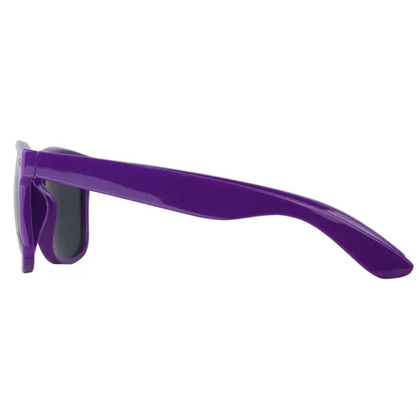 Glossy Plastic Sunglasses