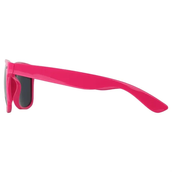 Glossy Plastic Sunglasses