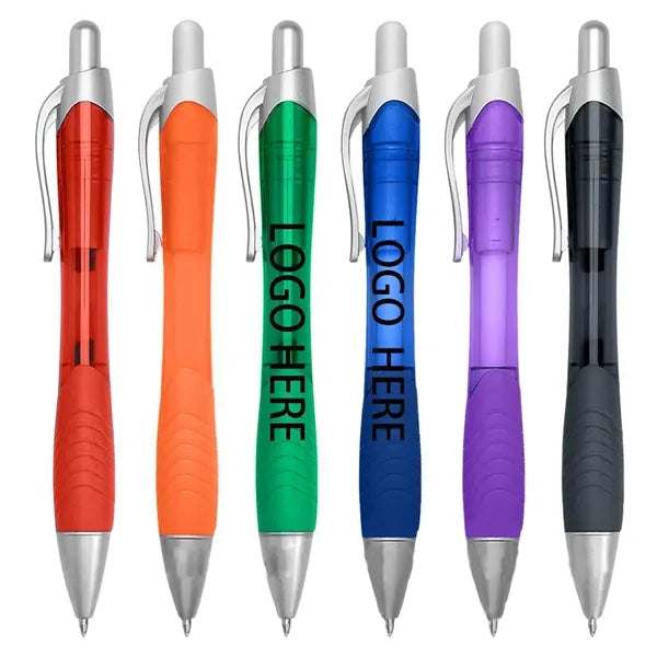 Push-button Plastic Ballpoint Pen
