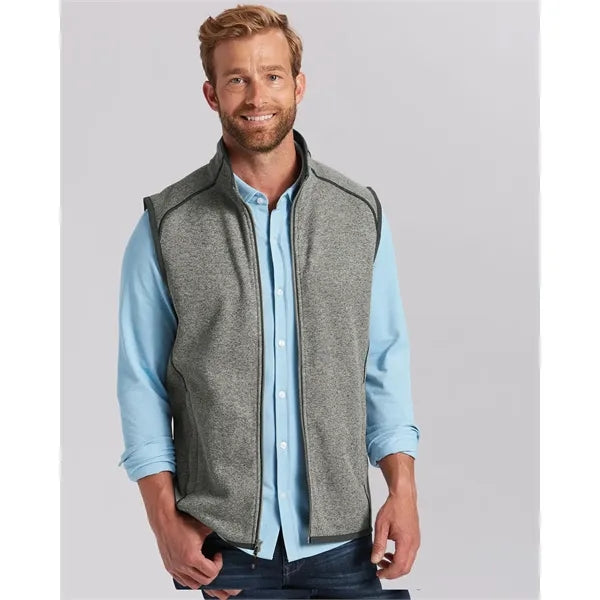 Cutter & Buck Mainsail Sweater-Knit Mens Full Zip Vest