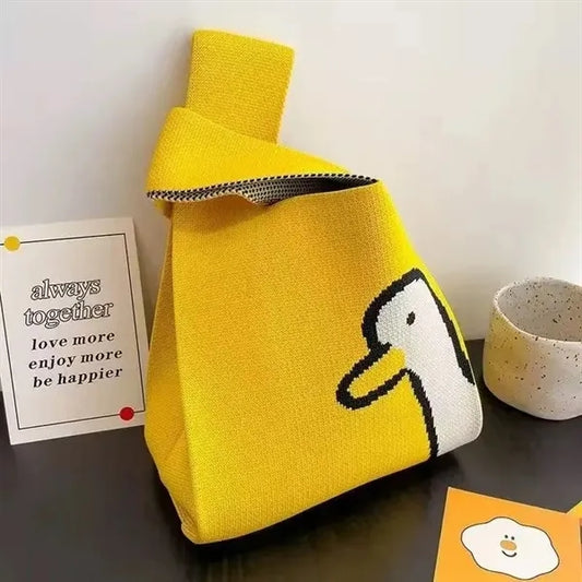 Knitted Tote Bag