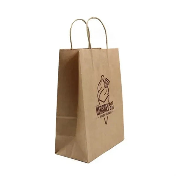 8x4x10'' 150GSM Natural Kraft Shopping Bag