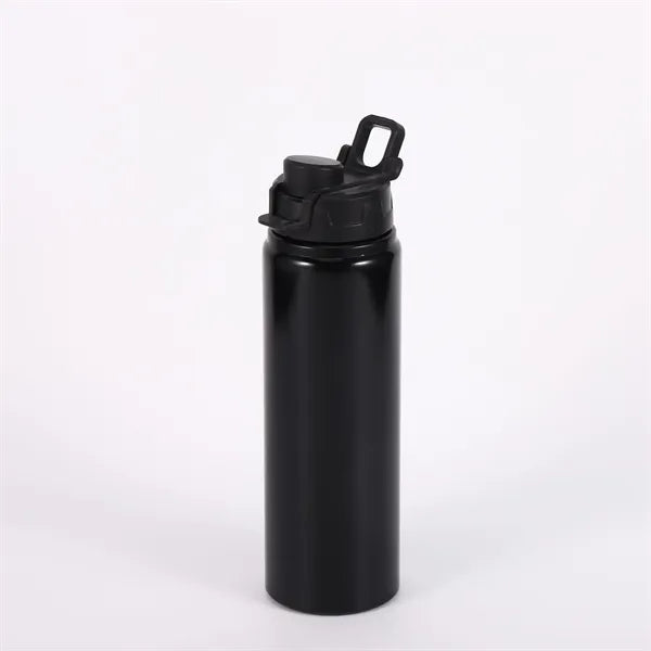 800ml Aluminum Sports Cycling Water Bottle with Flip Lid