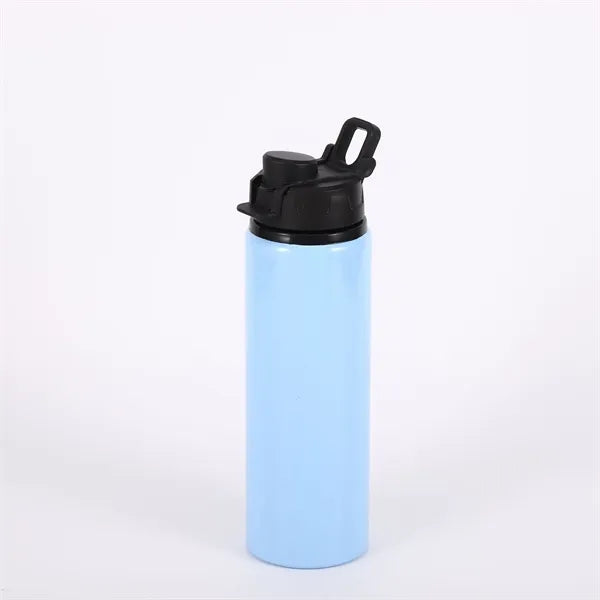 800ml Aluminum Sports Cycling Water Bottle with Flip Lid