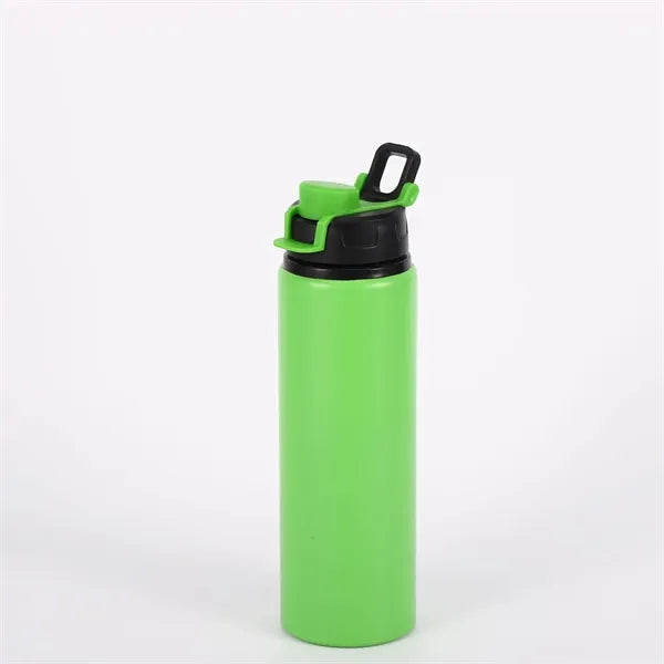800ml Aluminum Sports Cycling Water Bottle with Flip Lid