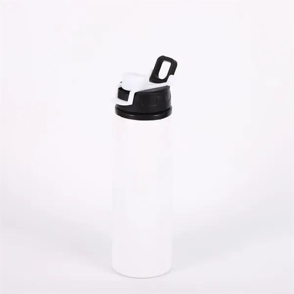 800ml Aluminum Sports Cycling Water Bottle with Flip Lid