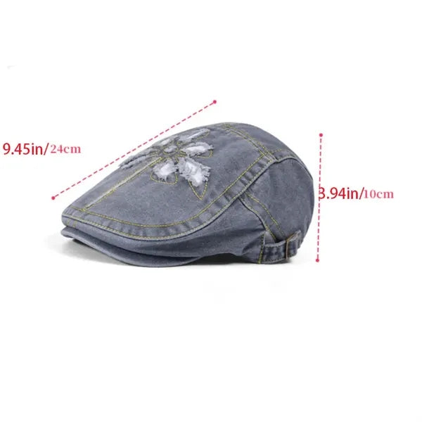 Versatile Fashion Retro Cowboy Beret for Women