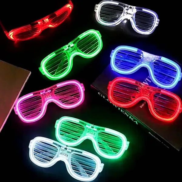 LED light-up glasses