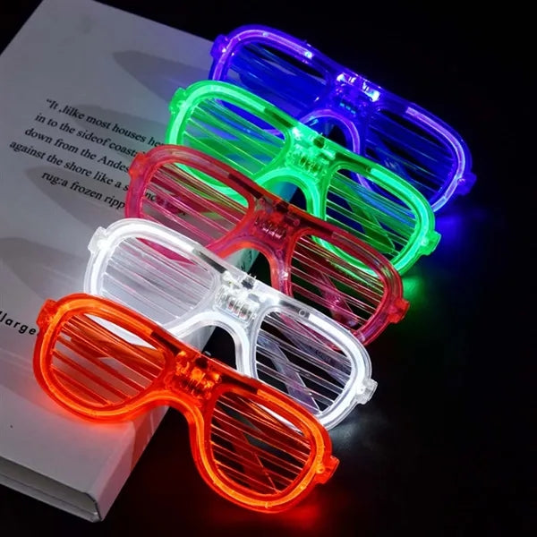 LED light-up glasses