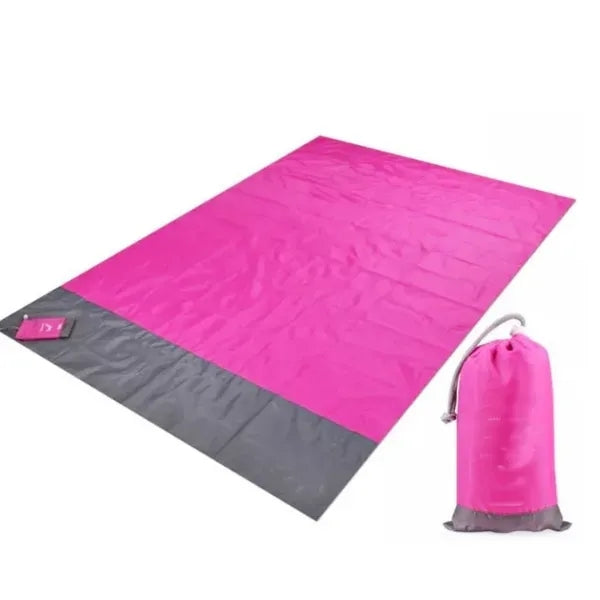 Waterproof Portable Beach Mat - Foldable Sand-Resistant