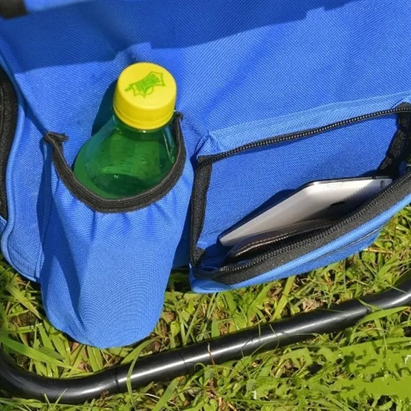 3-in-1 Lightweight Insulated Cooler Foldable Backpack Chair