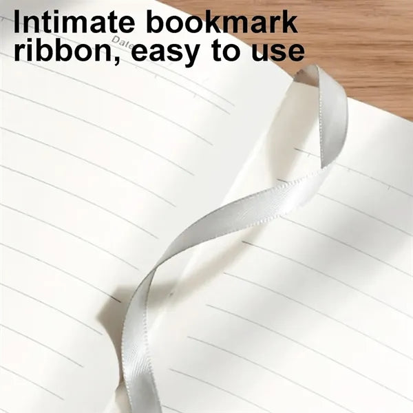A5 PU Leather Notebook with Pen Holder