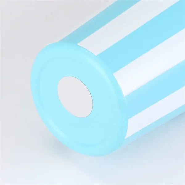 30oz Retro Stripes Double Drink Tumbler with Handle
