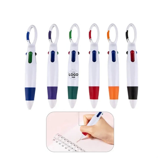 Four-Color Climbing Button Pen