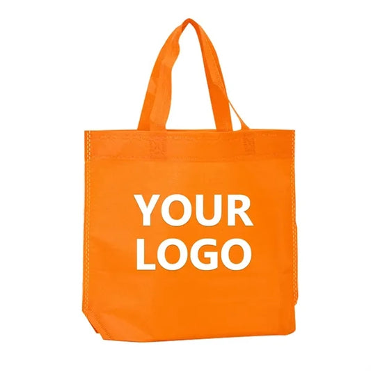 12.6" x 14.9" x 3.9" Customize Logo Tote Bag
