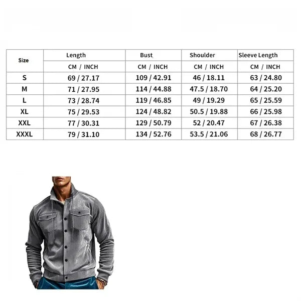 Outerwear Men's Corduroy Utility Jacket