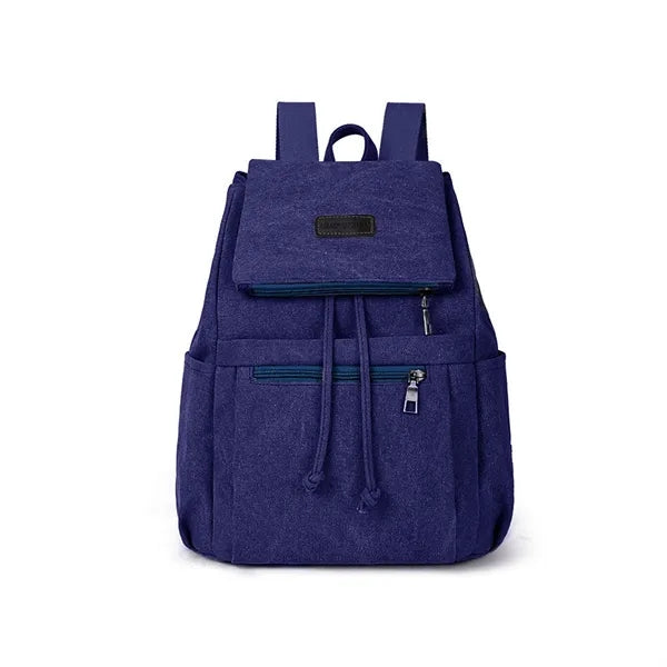 Portable Canvas Backpack Rucksack