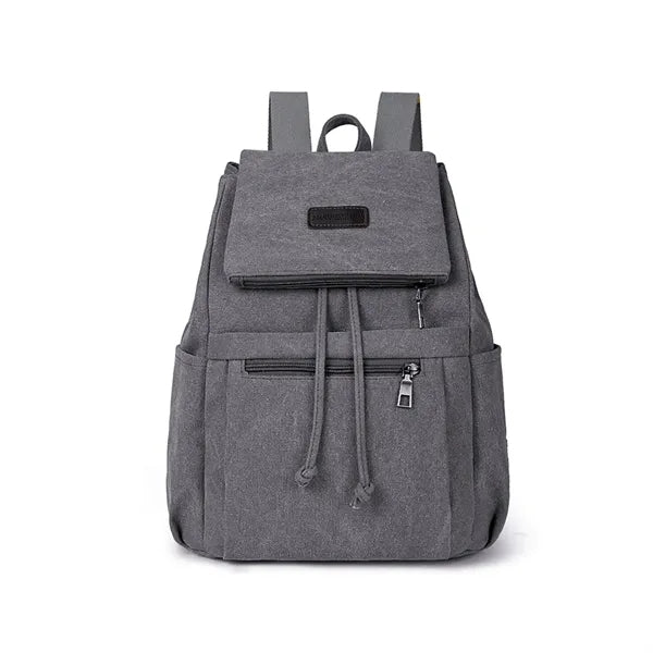 Portable Canvas Backpack Rucksack
