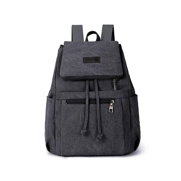 Portable Canvas Backpack Rucksack