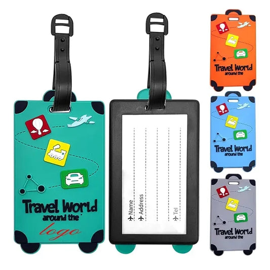Travel Bag Tags With Name ID Card