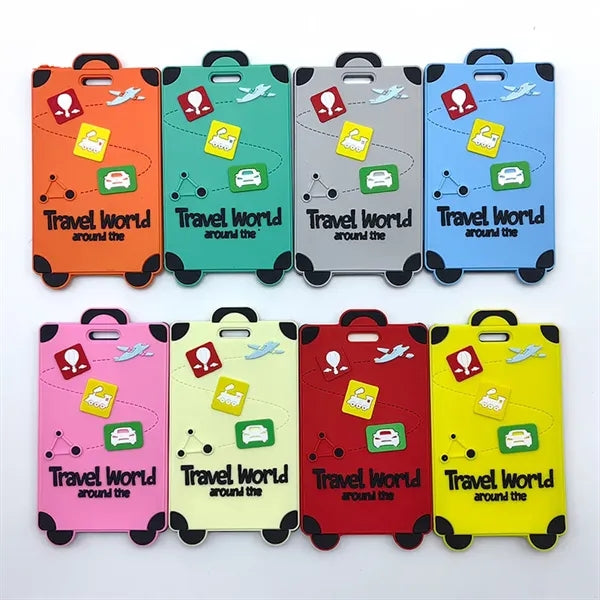 Travel Bag Tags With Name ID Card