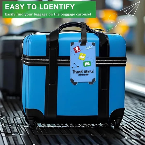 Travel Bag Tags With Name ID Card
