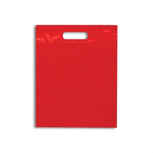 Die Cut Fold Over Reinforced Plastic Bag