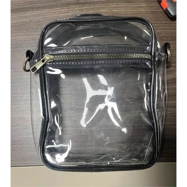 Stadium Approved Clear Crossbody Bag PVC Transparent Purse