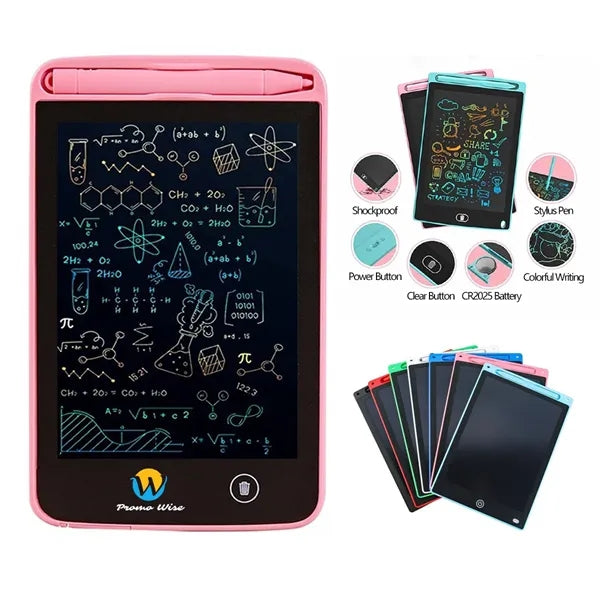 Pressure-Sensitive Screen One-Touch Erase LCD Writing Tablet