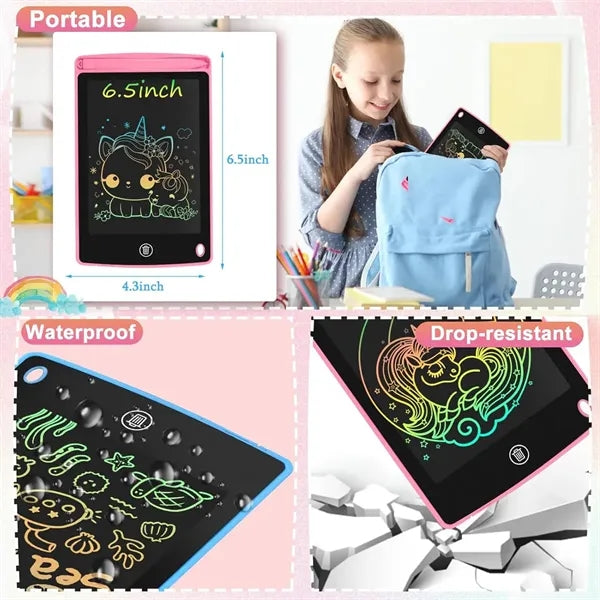 Pressure-Sensitive Screen One-Touch Erase LCD Writing Tablet