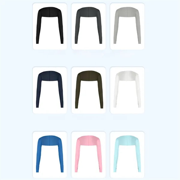 Sun-Protective Arm Sleeves & Shawl