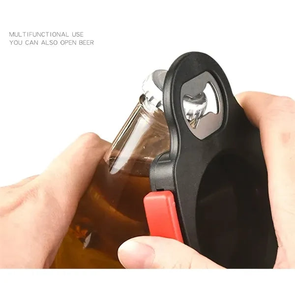 Two-in-one can opener
