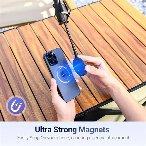 Adjustable Shade Phone Umbrella with Magnetic Ring