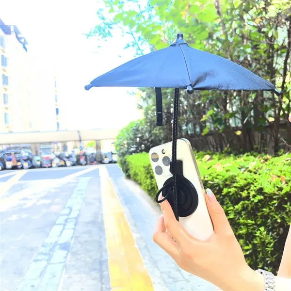 Adjustable Shade Phone Umbrella with Magnetic Ring